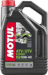 Масло для квадроциклов MOTUL ATV UTV EXPERT 4T 10W-40  (4л)