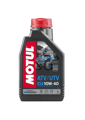 ATV UTV 4T 10W-40 мінеральне масло для квадроцикла MOTUL (4л.)