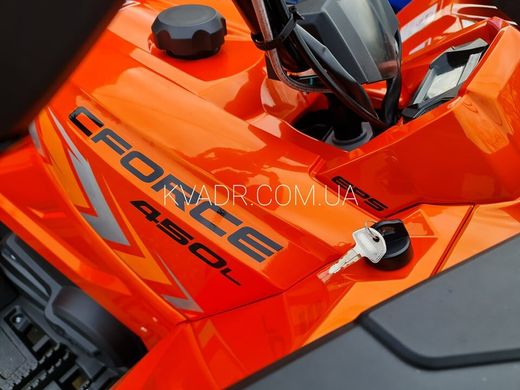 Квадроцикл CFMOTO CFORCE 450l EPS MAX 2022 Flame orange