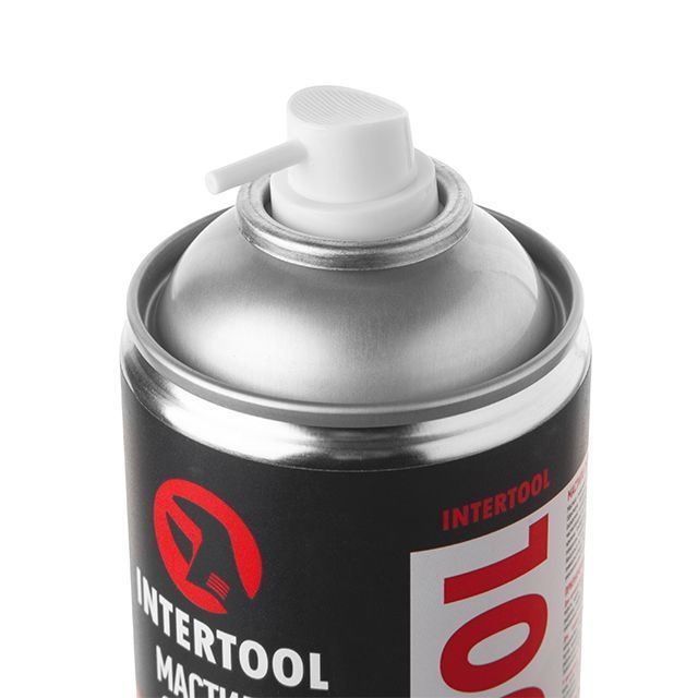 Мастило "Силікон" в аерозолі 400мл. INTERTOOL