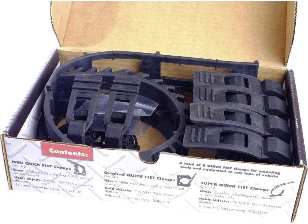 Набір кріплень Quick Fist Clamp Mouting Kit для фіксації інструменту (8 шт)