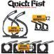 Набір кріплень Quick Fist Clamp Mouting Kit для фіксації інструменту (8 шт)