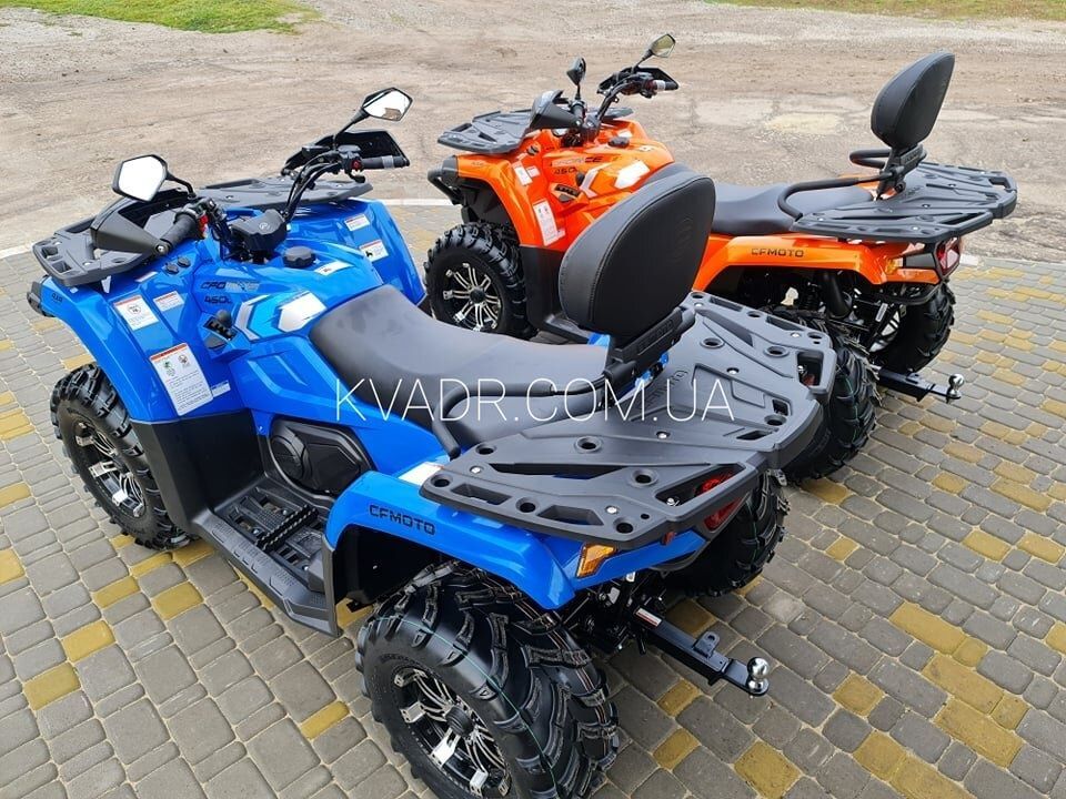Квадроцикл CFMOTO CFORCE 450l EPS MAX 2022 Injected blue