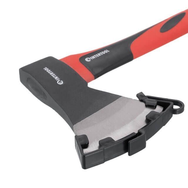 Топор 600г ручка из фибергласса. INTERTOOL