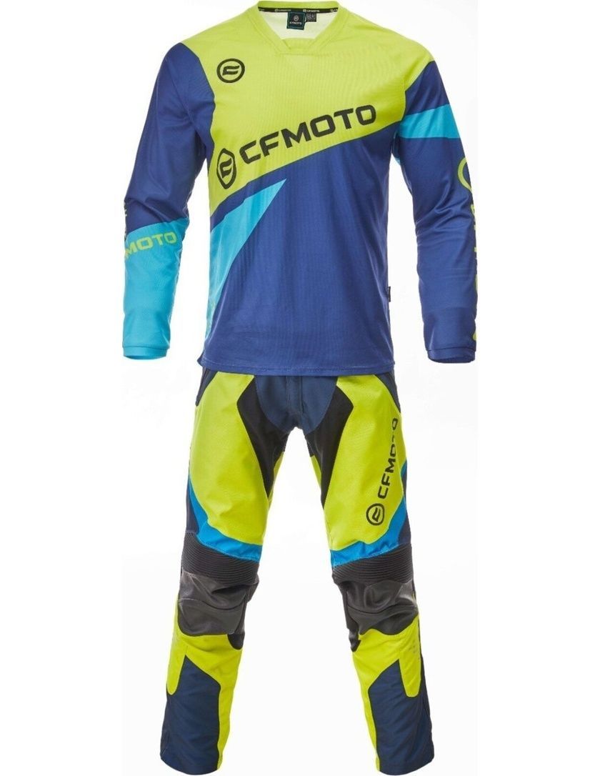 Чоловічі спортивні штани для квадроциклів у розмірі XL CFMOTO Sport TFruit Green