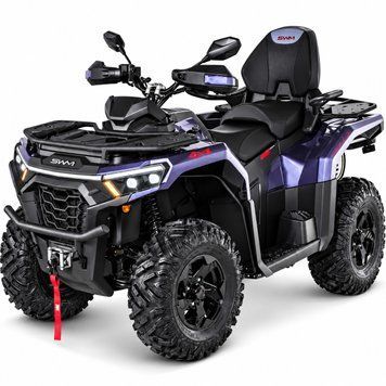 Квадроцикл SWM Trailhunter Touring 720 Pro Dust Purple DK, Сиреневый
