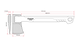 Топор 930г ручка из фибергласса. STORM INTERTOOL